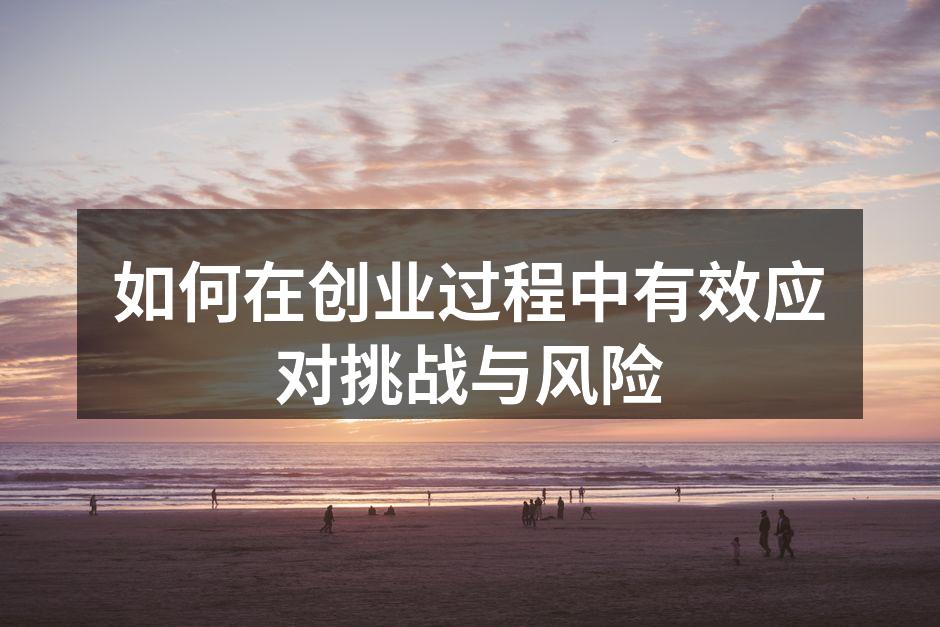 如何在创业过程中有效应对挑战与风险